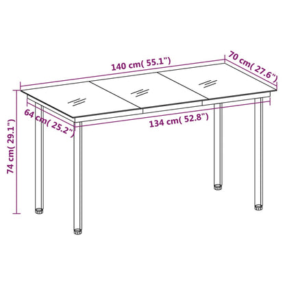 5-delige Tuinset met kussens poly rattan bruin