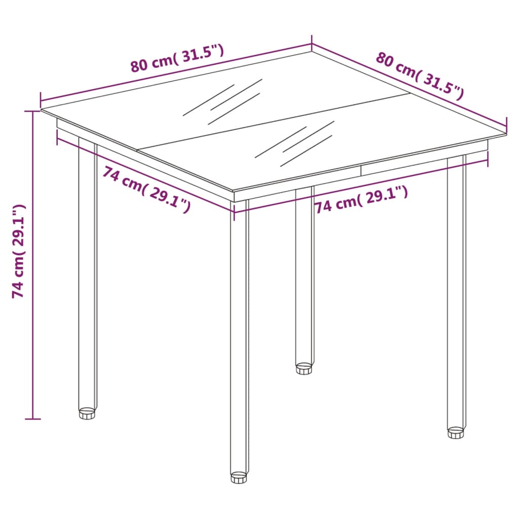 3-delige Tuinset met kussens poly rattan lichtgrijs