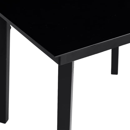 9-Delige Tuinset Met Kussens Poly Rattan 8 200 x 100 x 74 cm Lichtgrijs