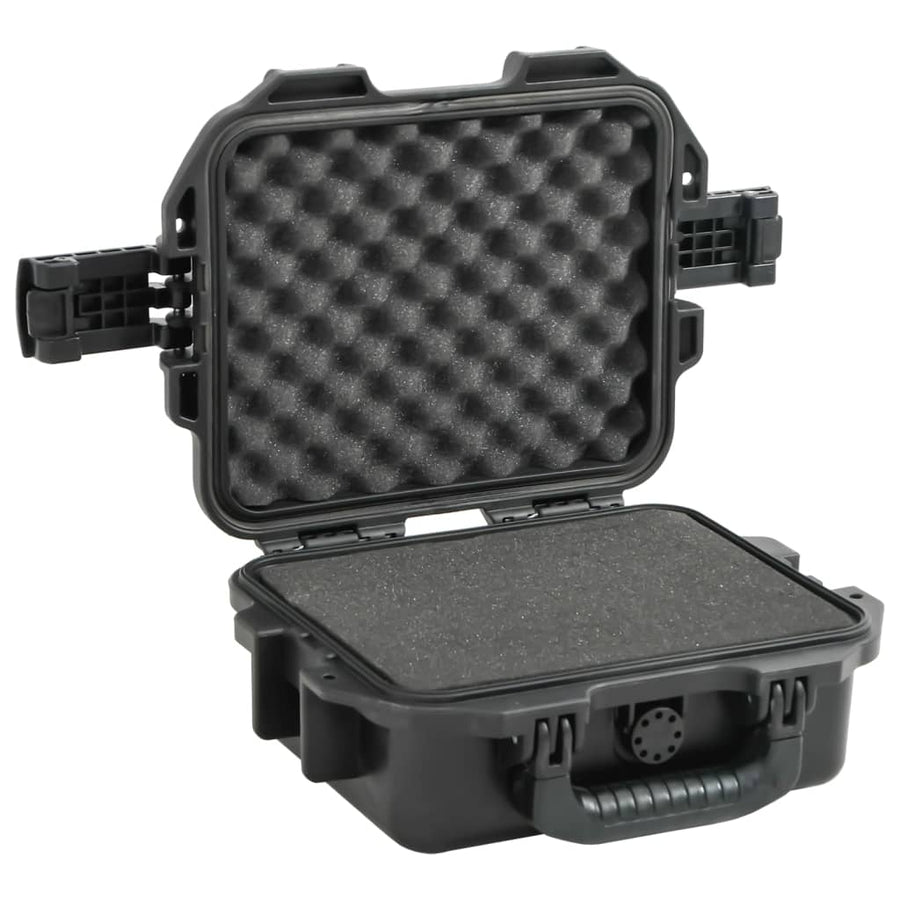 Flightcase draagbaar 30x24,5x12,5 cm PP zwart