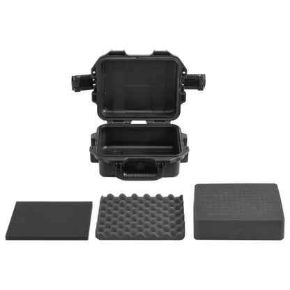 Flightcase draagbaar 30x24,5x12,5 cm PP zwart