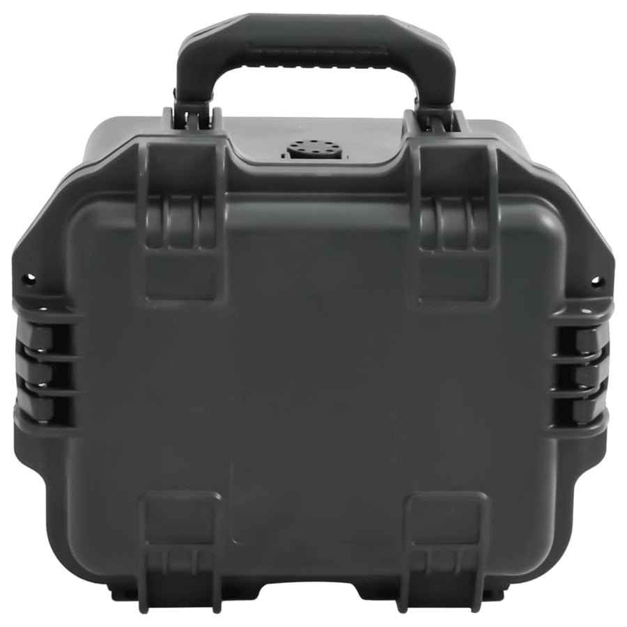 Flightcase draagbaar 30x24,5x20 cm PP zwart