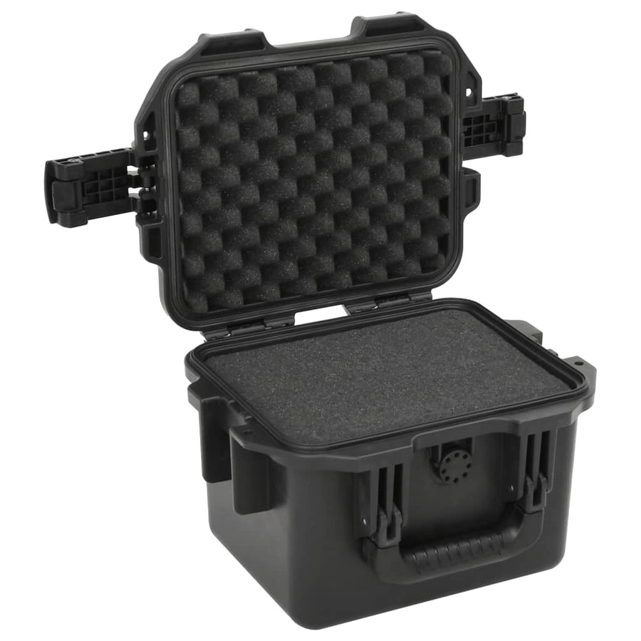 Flightcase draagbaar 30x24,5x20 cm PP zwart