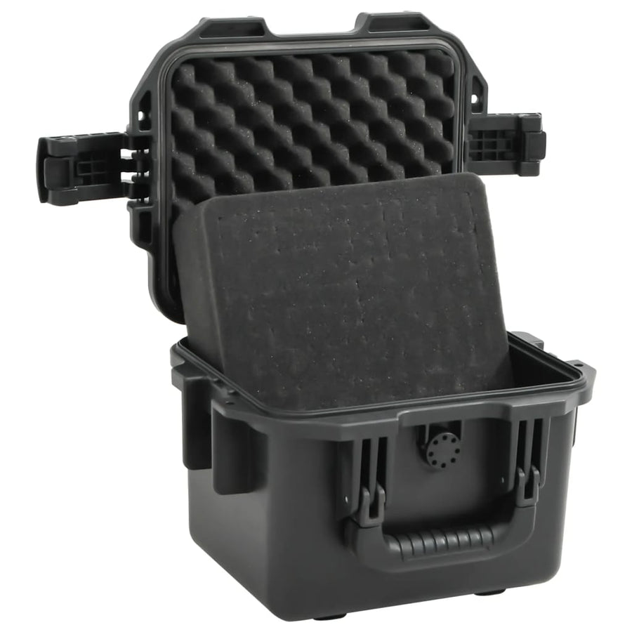 Flightcase draagbaar 30x24,5x20 cm PP zwart