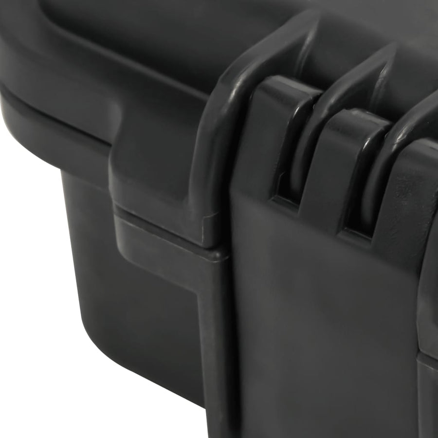 Flightcase draagbaar 30x24,5x20 cm PP zwart