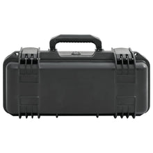 Flightcase draagbaar 46,5x21,5x17,5 cm PP zwart