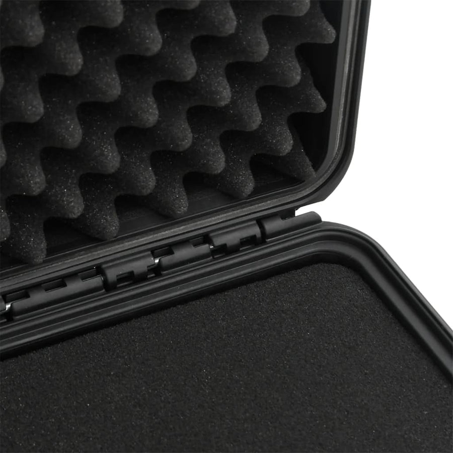 Flightcase draagbaar 46,5x21,5x17,5 cm PP zwart