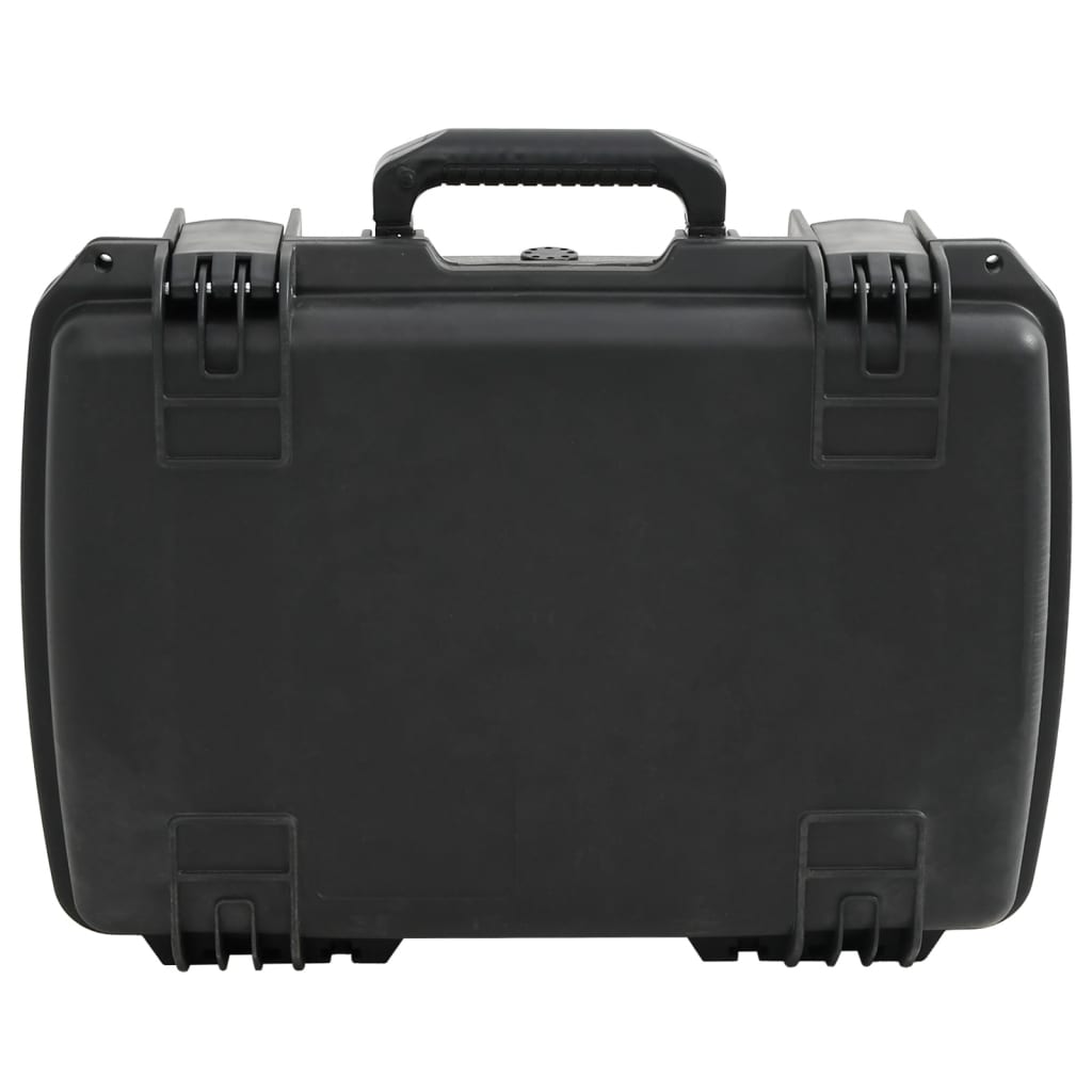 Flightcase draagbaar 50,5x37x14,5 cm PP zwart