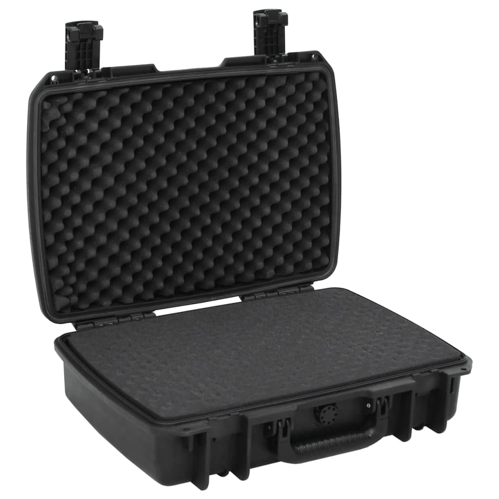 Flightcase draagbaar 50,5x37x14,5 cm PP zwart