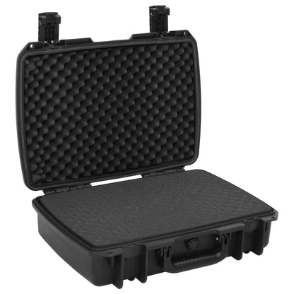 Flightcase draagbaar 50,5x37x14,5 cm PP zwart