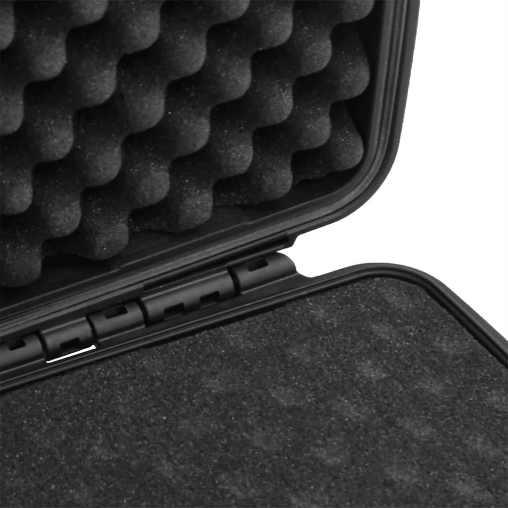 Flightcase draagbaar 50,5x37x14,5 cm PP zwart