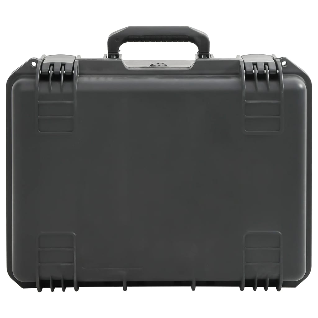 Flightcase draagbaar 49x38x23 cm PP zwart