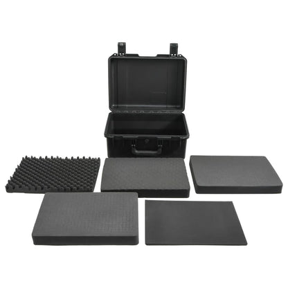 Flightcase draagbaar 49x38x23 cm PP zwart