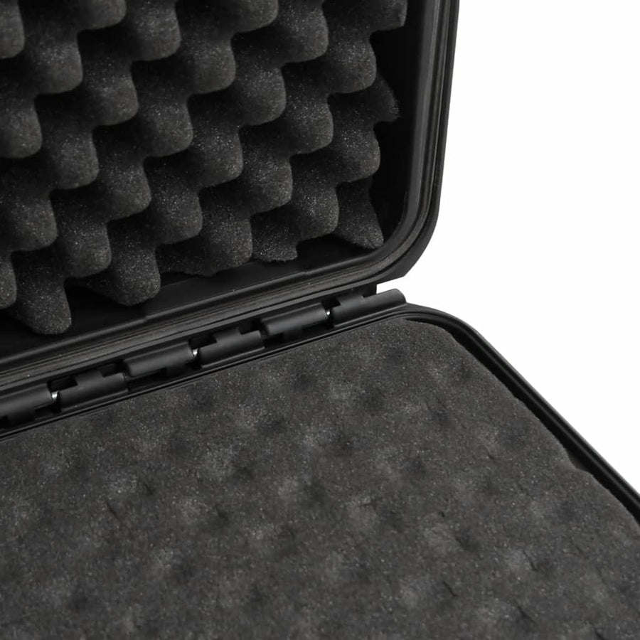 Flightcase draagbaar 49x38x23 cm PP zwart