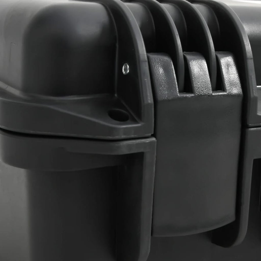 Flightcase draagbaar 49x38x23 cm PP zwart