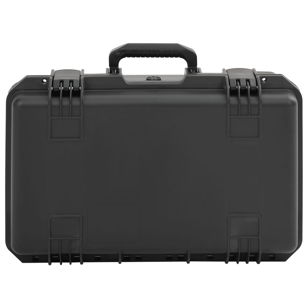 Flightcase draagbaar 55x35x22,5 cm PP zwart