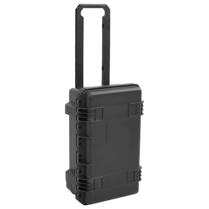 Flightcase draagbaar 55x35x22,5 cm PP zwart
