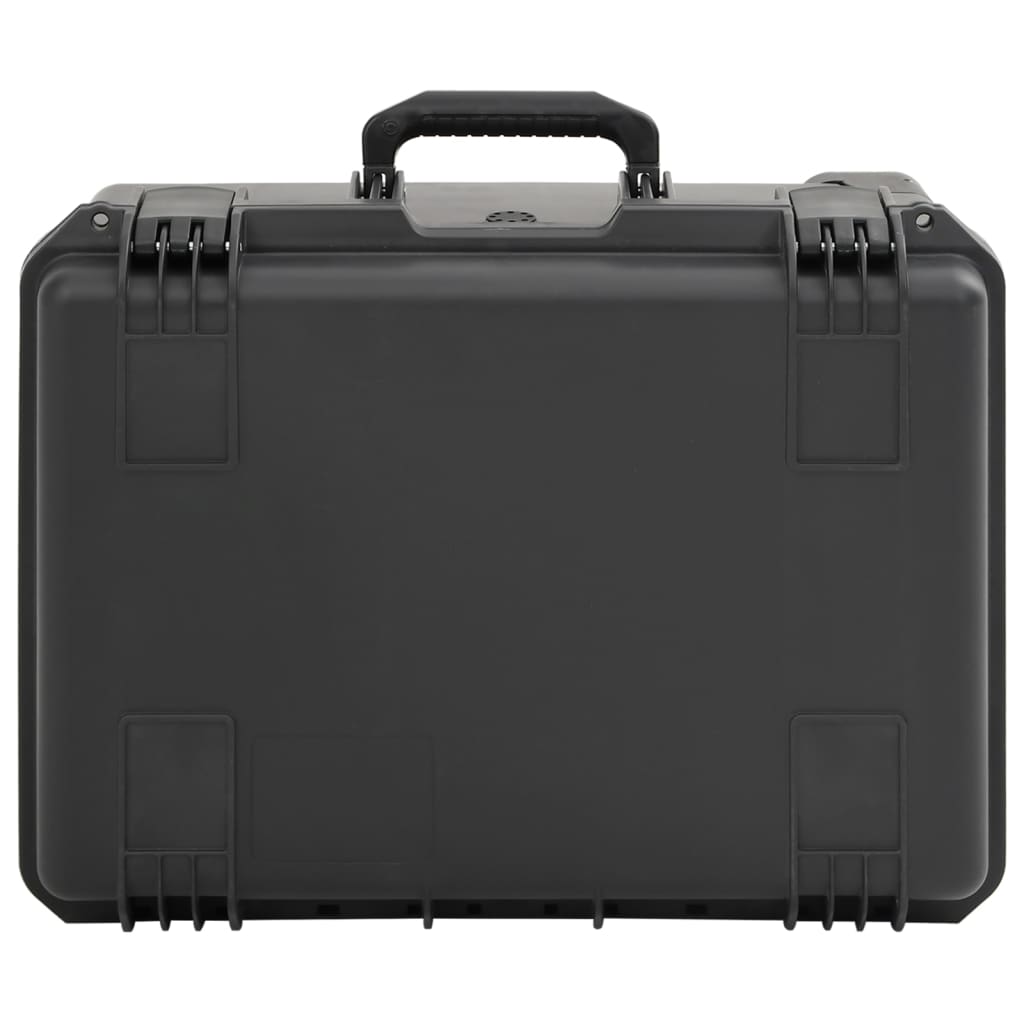 Flightcase draagbaar 54x41,5x29 cm PP zwart