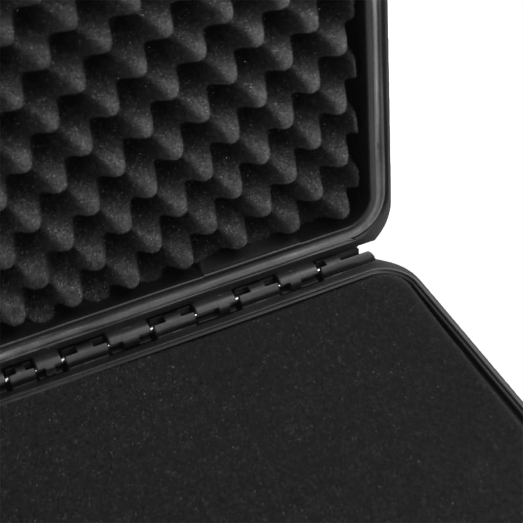 Flightcase draagbaar 54x41,5x29 cm PP zwart