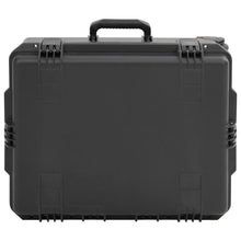 Flightcase draagbaar 62,5x50x28,5 cm PP zwart