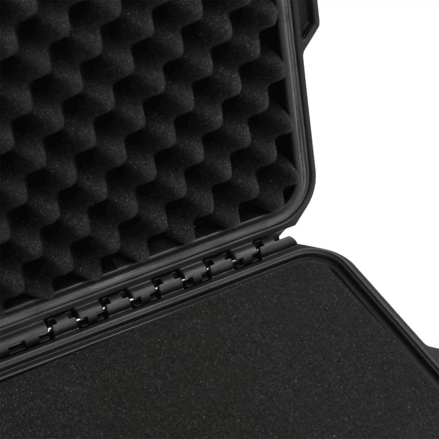 Flightcase draagbaar 62,5x50x28,5 cm PP zwart