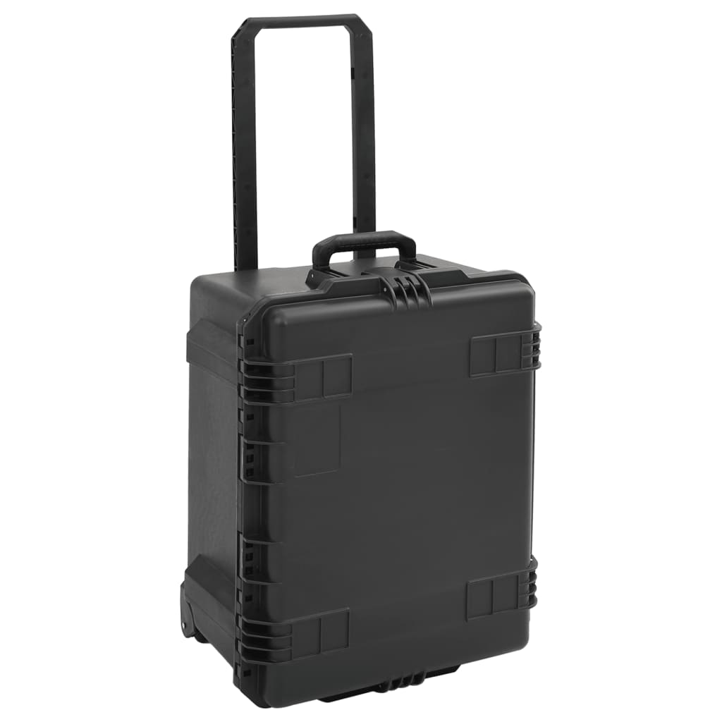 Flightcase draagbaar 62,5x49,5x37 cm PP zwart