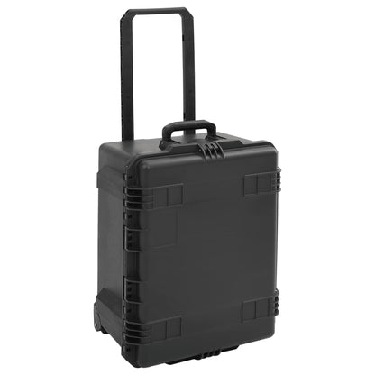 Flightcase draagbaar 62,5x49,5x37 cm PP zwart