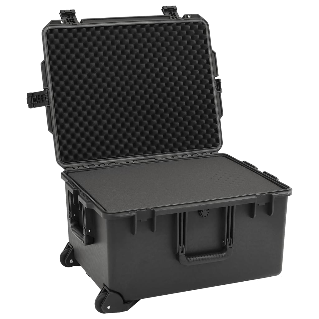 Flightcase draagbaar 62,5x49,5x37 cm PP zwart