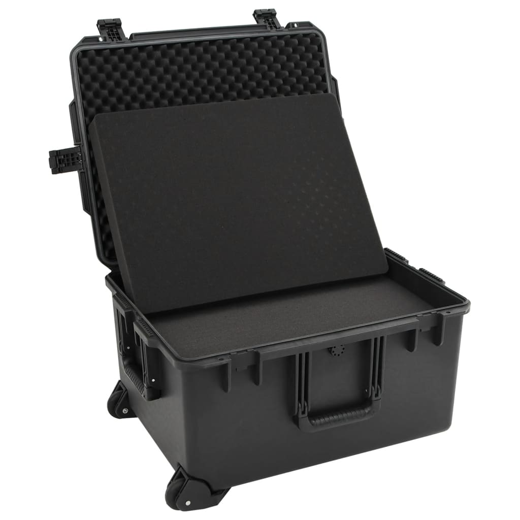 Flightcase draagbaar 62,5x49,5x37 cm PP zwart