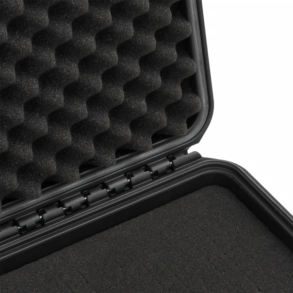 Flightcase draagbaar 79,5x51,5x30,5 cm PP zwart