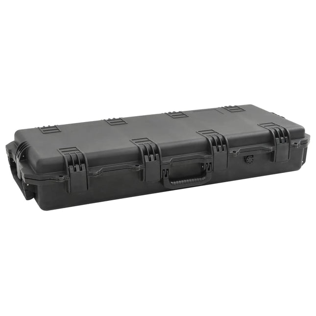 Flightcase draagbaar 100,5x42x17 cm PP zwart