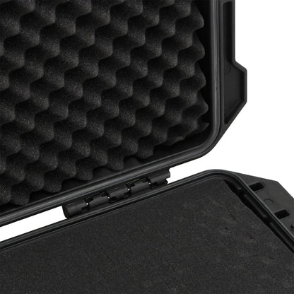 Flightcase draagbaar 100,5x42x17 cm PP zwart