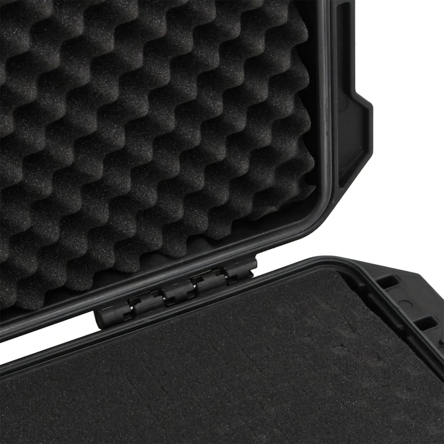 Flightcase draagbaar 100,5x42x17 cm PP zwart