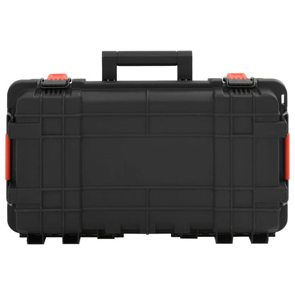 Flightcase draagbaar 56,5x34x16 cm PP zwart