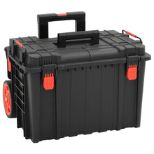 Flightcase draagbaar 56,5x45,5x48 cm PP zwart