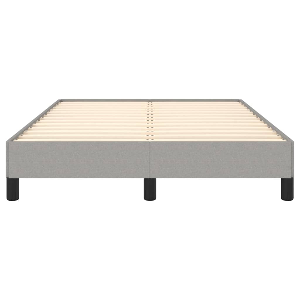 Bedframe stof lichtgrijs 120x190 cm