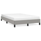 Bedframe 120x190 cm stof lichtgrijs