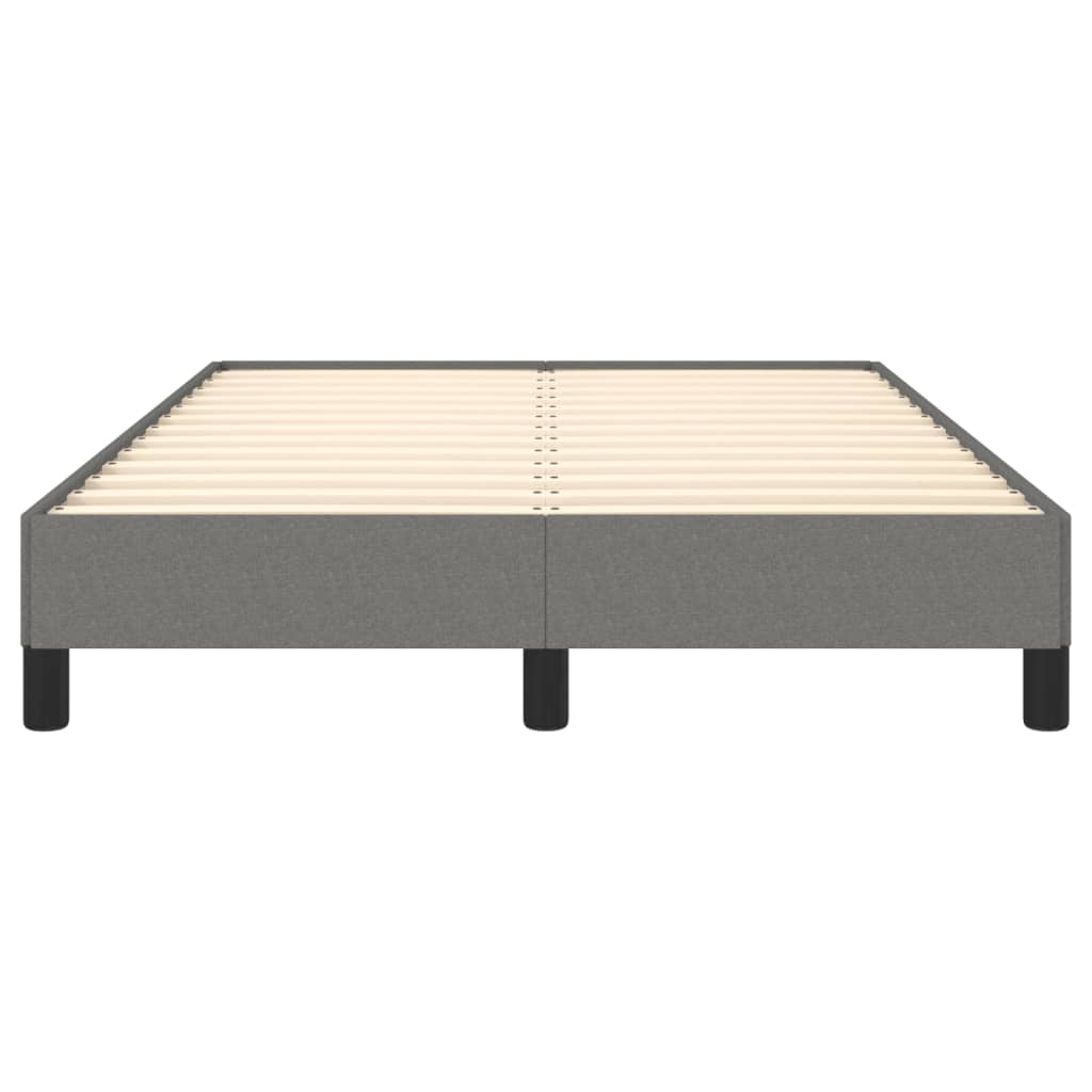Bedframe stof donkergrijs 120x190 cm