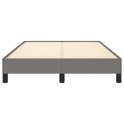Bedframe stof donkergrijs 120x190 cm
