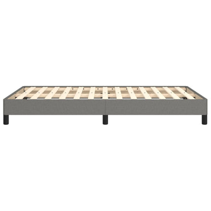 Bedframe stof donkergrijs 120x190 cm