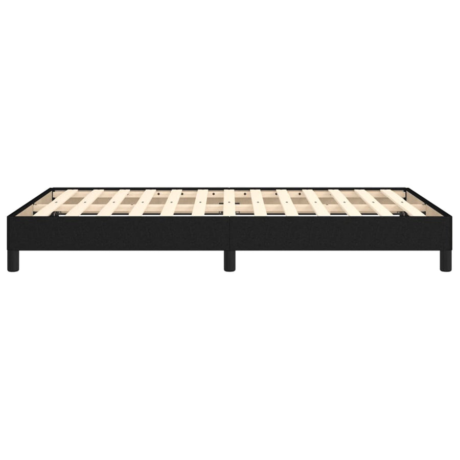 Bedframe stof zwart 120x190 cm