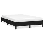 Bedframe 120x190 cm stof zwart