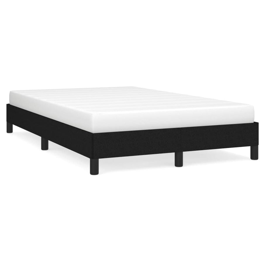 Bedframe stof zwart 120x190 cm