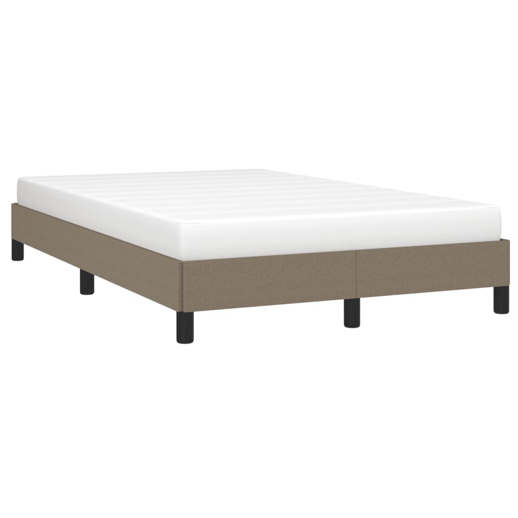 Bedframe stof taupe 120x190 cm
