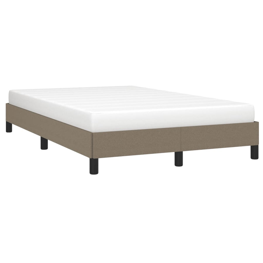 Bedframe stof taupe 120x190 cm