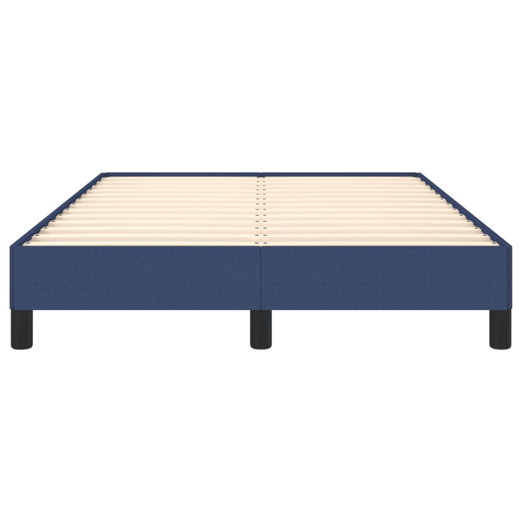 Bedframe stof blauw 120x190 cm