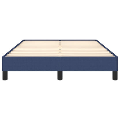 Bedframe stof blauw 120x190 cm