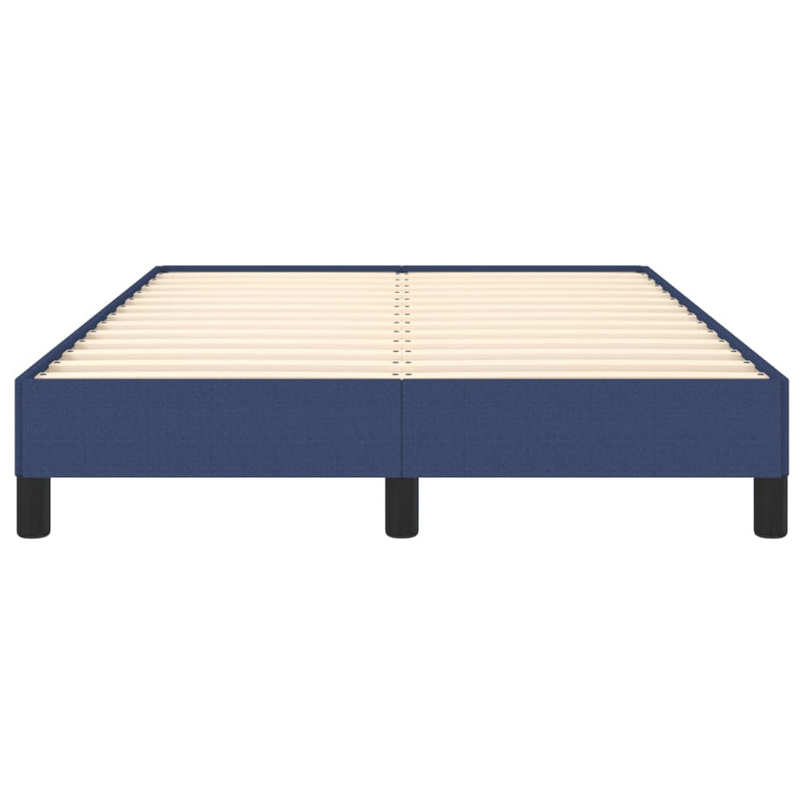 Bedframe stof blauw 120x190 cm