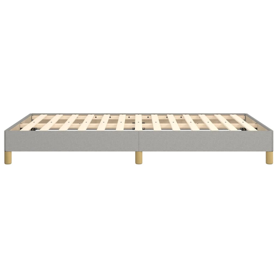 Bedframe stof lichtgrijs 120x190 cm