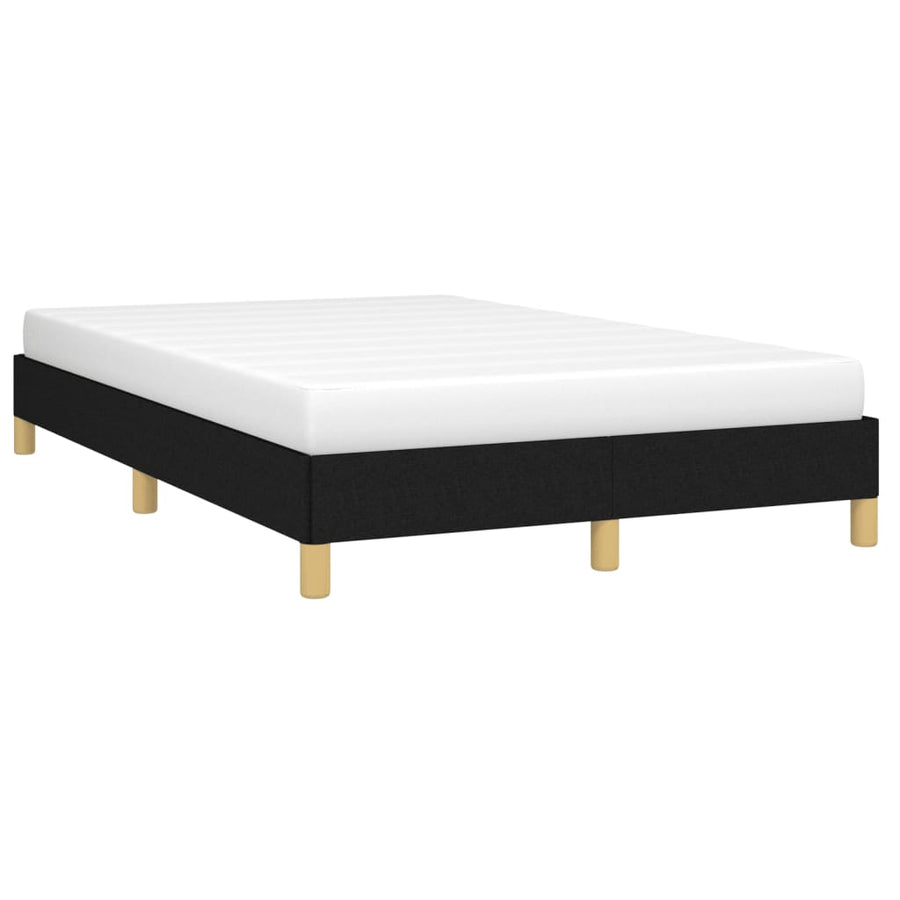 Bedframe stof zwart 120x190 cm
